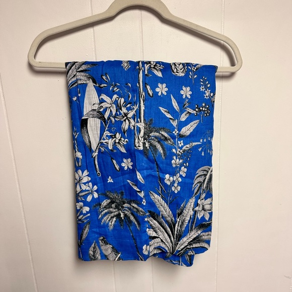 J. Crew Dresses & Skirts - NWT- Jcrew Linen skirt. Blue - XL